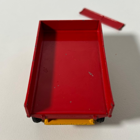 Vintage 60s Meccano Dinky Toys Weeks Farm Tipping Trailer #319 Made in England - Picture 9 of 11